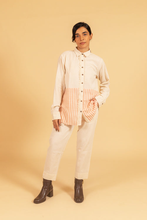 Fray Line - White