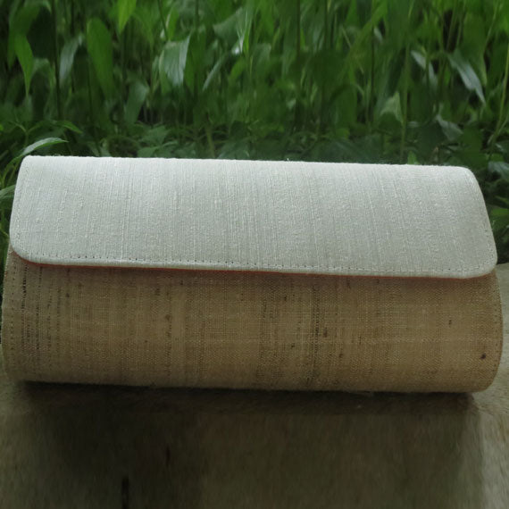 100% PEACE SILK CLUTCH BAG