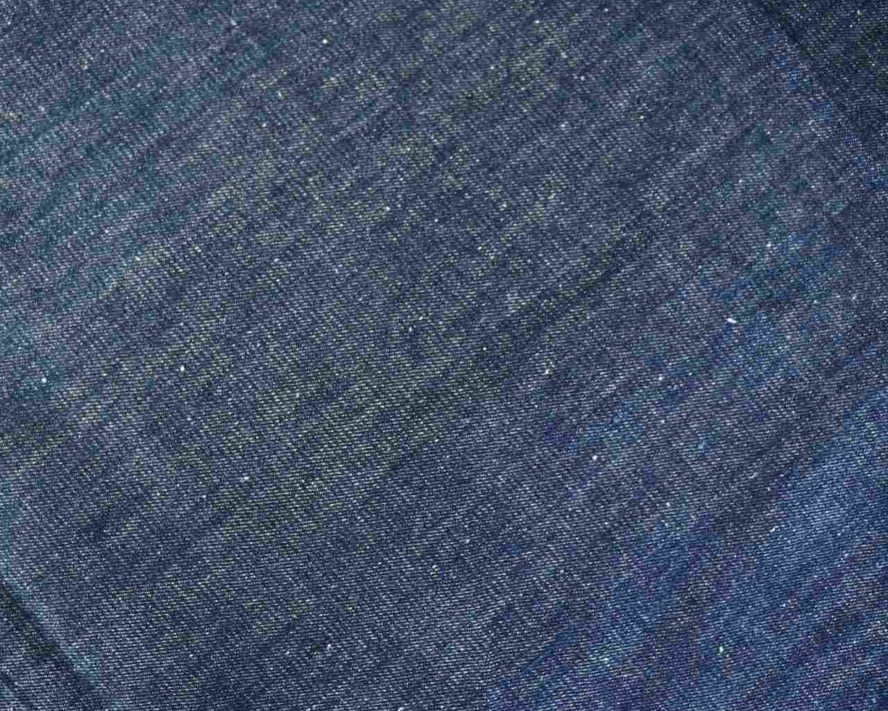 Natural Indigo Yarn Dyed Denim Fabric