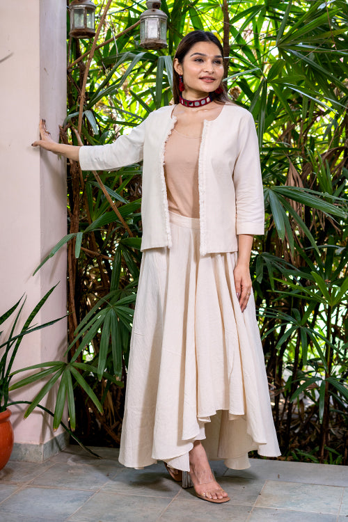 Asymmetrical Kora Skirt