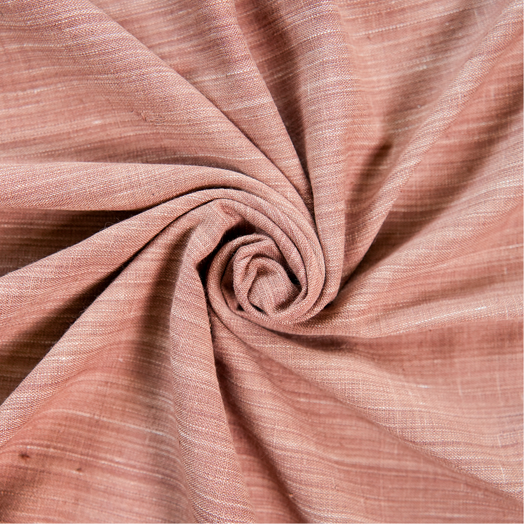Denim Burnt Seinna Handwoven Cotton Fabric