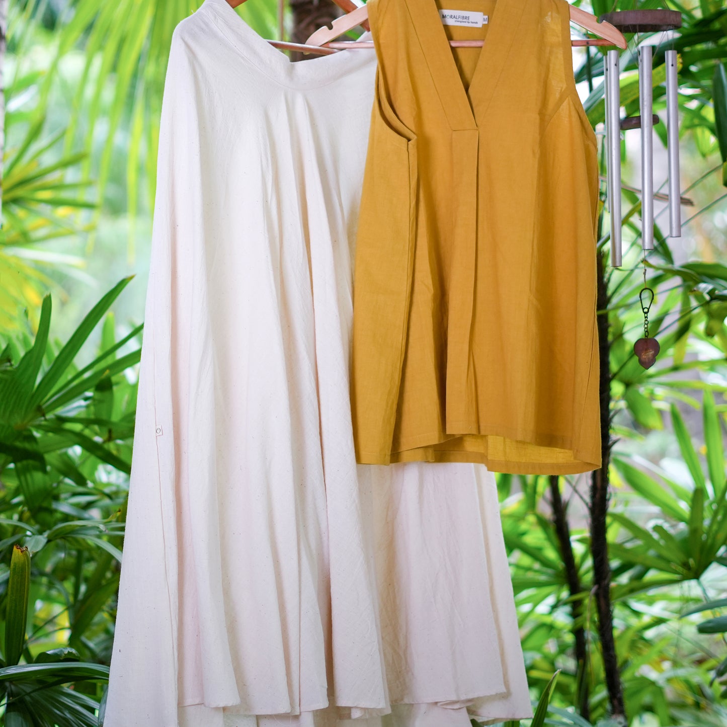 Saanjh set - Mustard