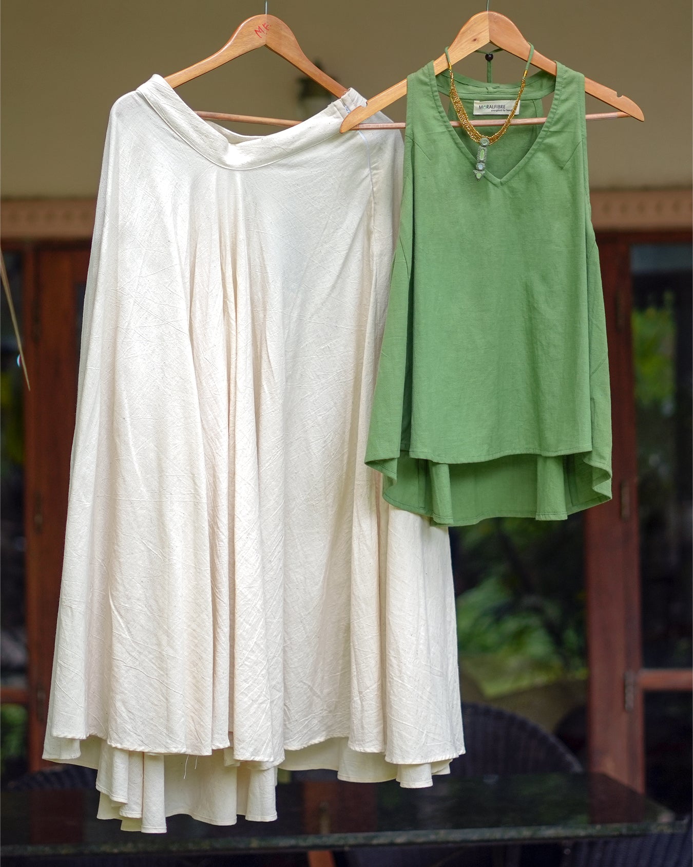 Saanjh set - Green