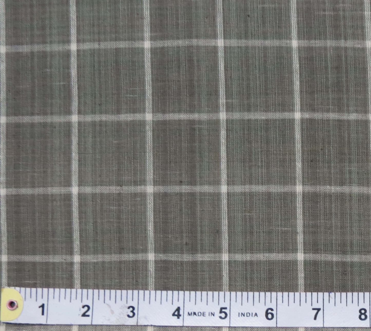 Grey & Cream Classic Checks (4cm x 4cm)