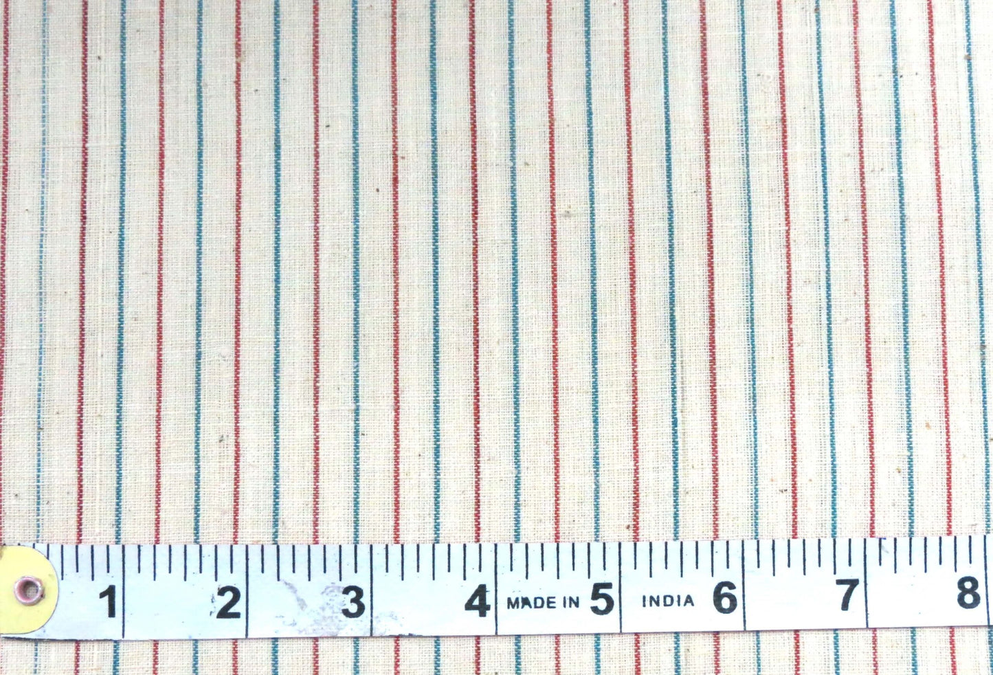 Carnival Stripes (Blue, Cream, Red & White)