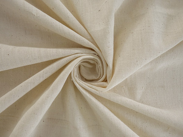 Plain Organic Khadi Cotton Fabric