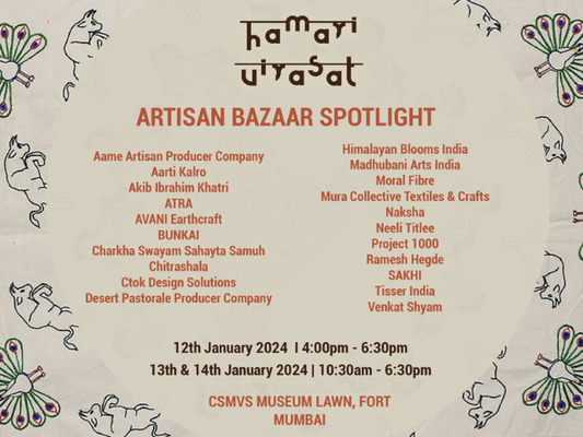 Preserving Heritage: Our Involvement in the Hamari Virasat Event, Sharing the Constitution and Khadi Story