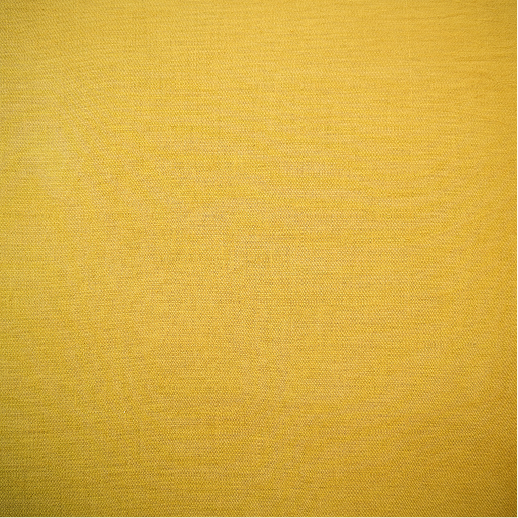 Plain Dyed Bark Light Ochre Handwoven Cotton Fabric
