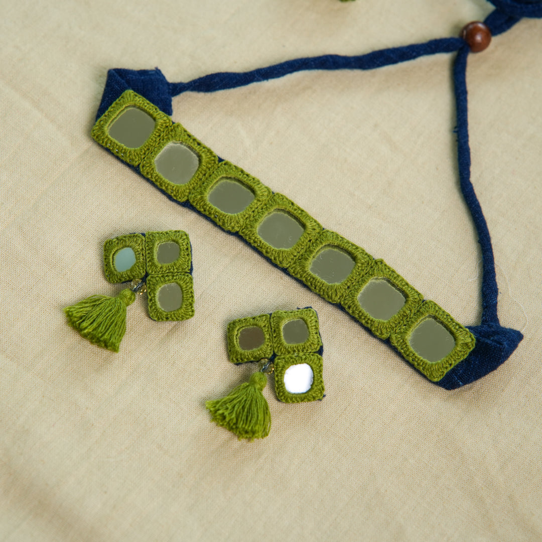 MIRROR CHOKER SET