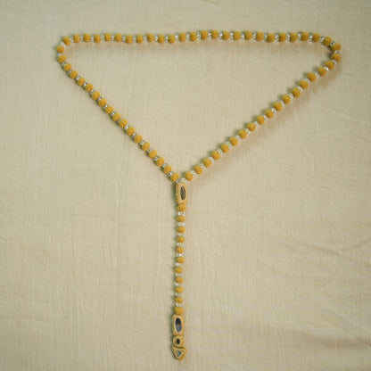 BORIYA MALA WITH CRYSTAL & MIRROR LOCKING
