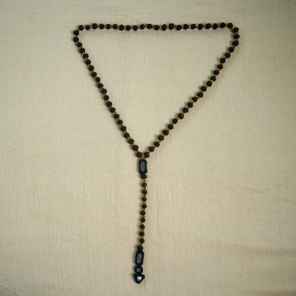 BORIYA MALA WITH CRYSTAL & MIRROR LOCKING
