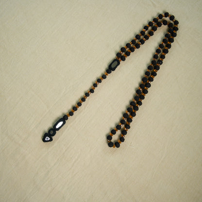 BORIYA MALA WITH CRYSTAL & MIRROR LOCKING