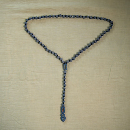 BORIYA MALA WITH CRYSTAL & MIRROR LOCKING