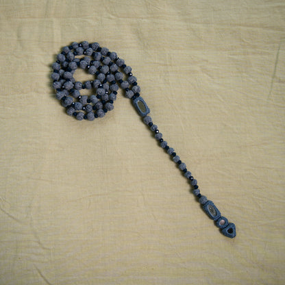 BORIYA MALA WITH CRYSTAL & MIRROR LOCKING