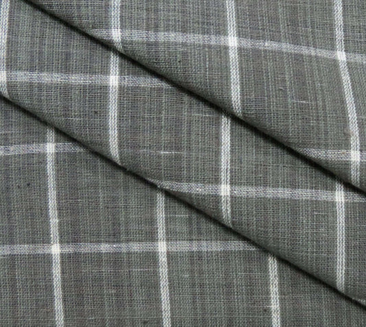 Grey & Cream Classic Checks (4cm x 4cm)
