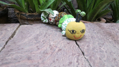 Handcrafted Caterpillar Toy