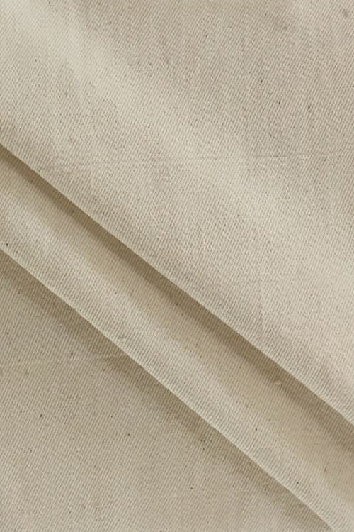 Cream Denim Fabric